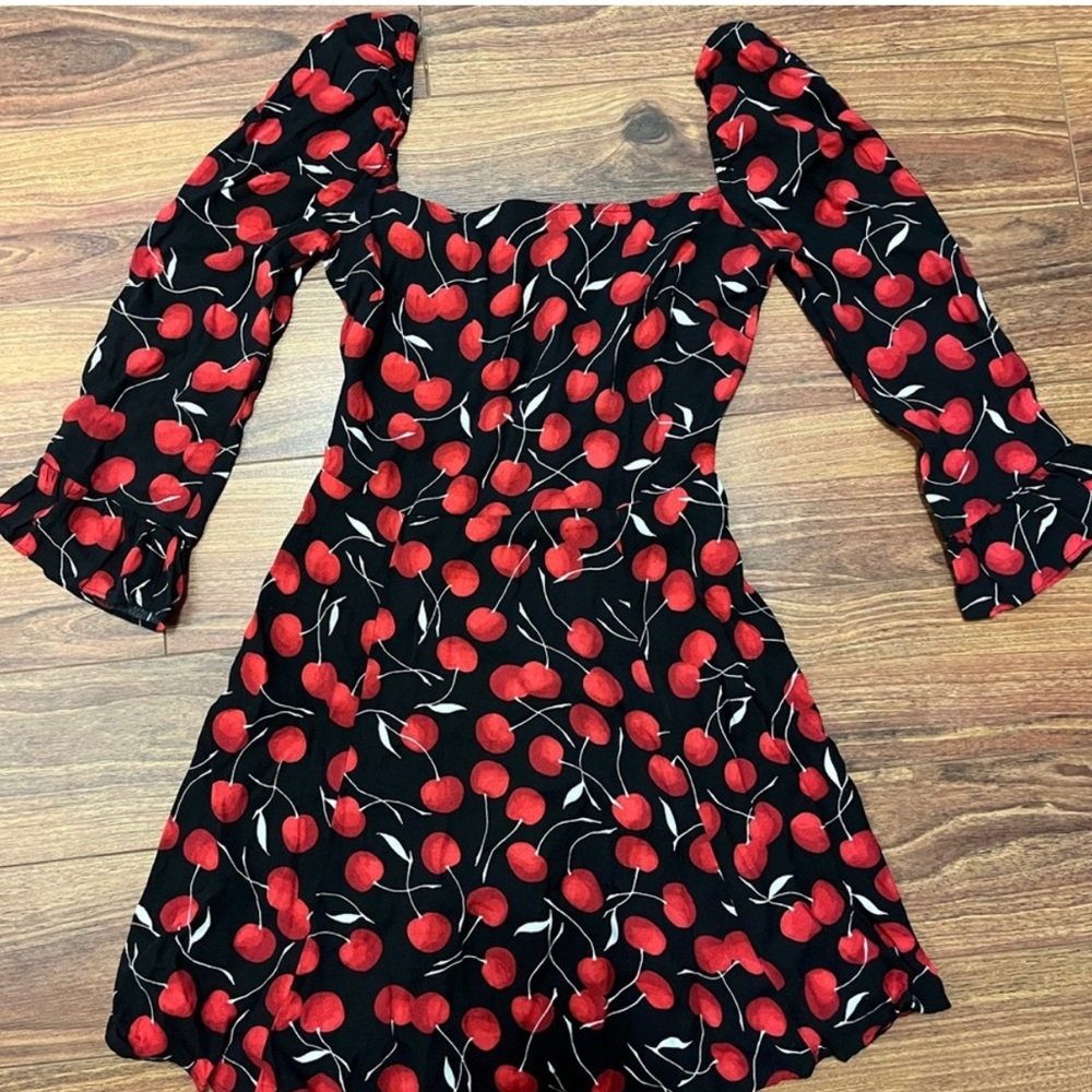 Reformation cherry mini dress 🍒